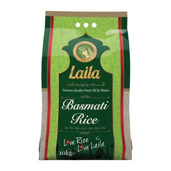 Laila Basmati Rice 10KG Eckos Online