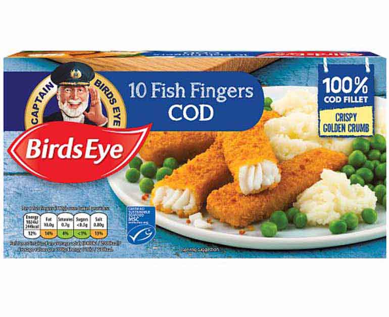 Birds Eye 6 Chunky Fish Fingers 360g